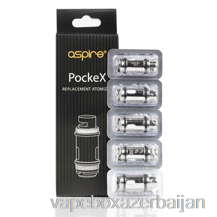 Vape Smoke Aspire PockeX Replacement Coils 0.6ohm Coils